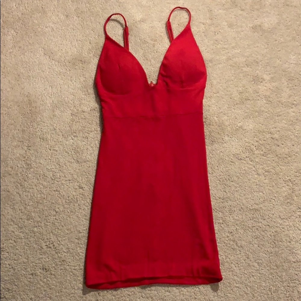 Red Windsor dress